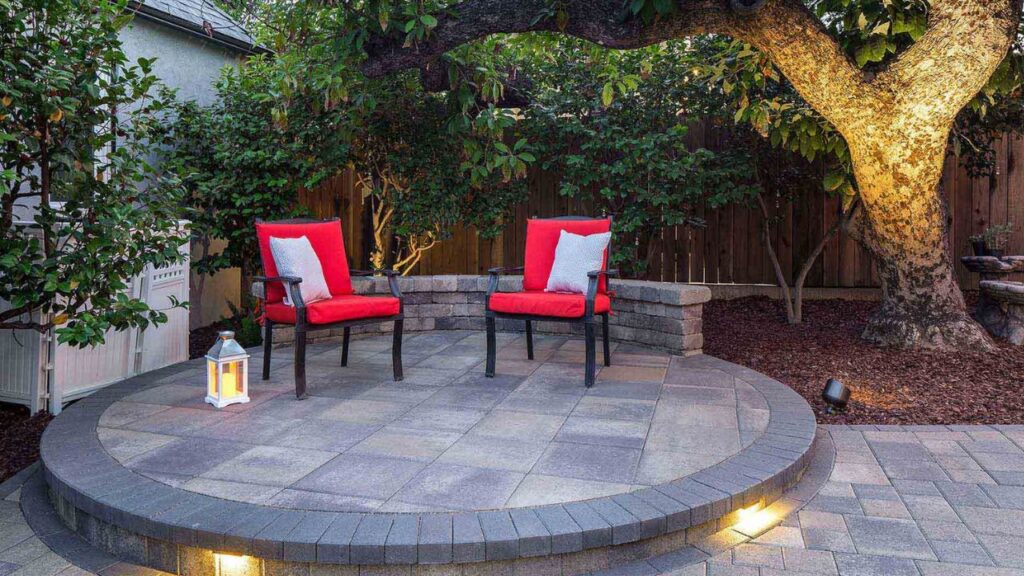 Backyard Pavers Installation