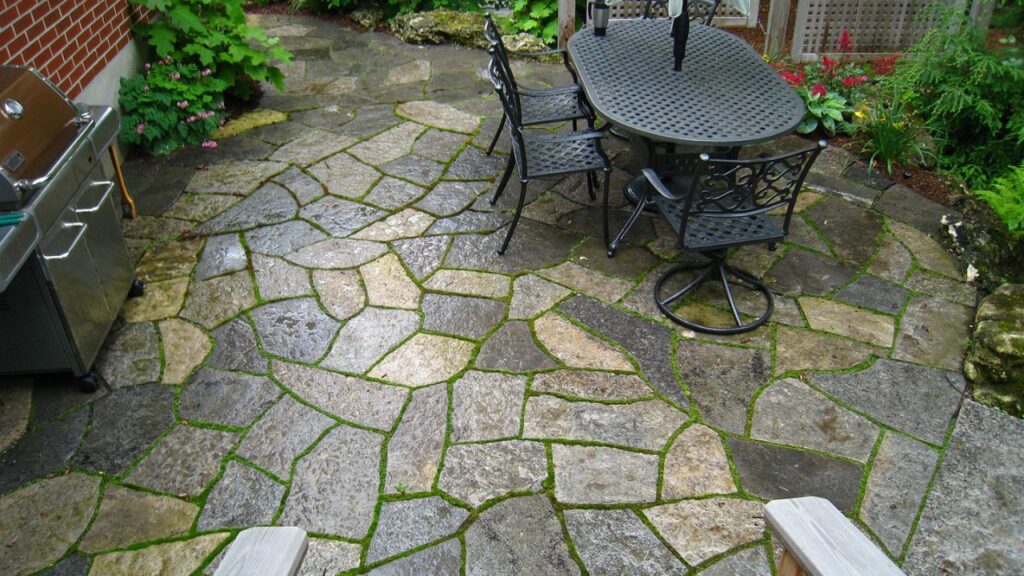 Install Flagstone Pavers