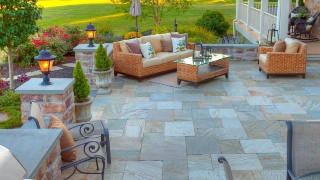 Backyard Pavers Installation