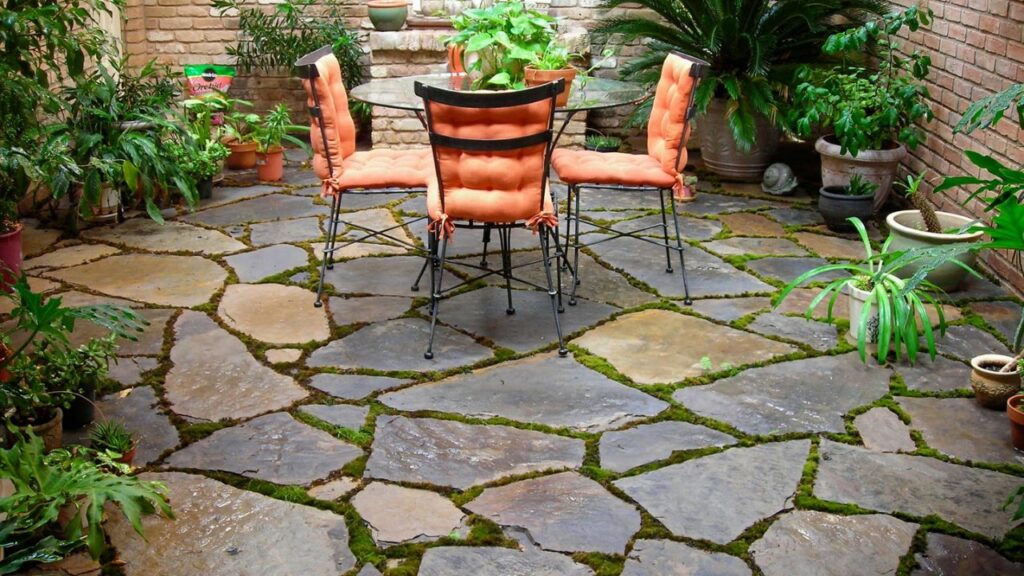 Install Flagstone Pavers