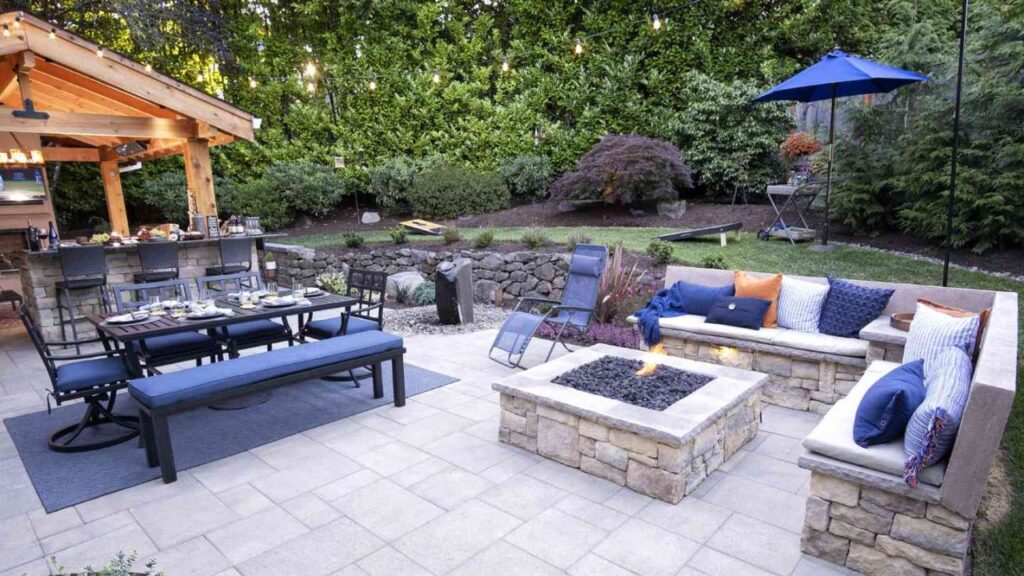 Fire Pit Pavers Project