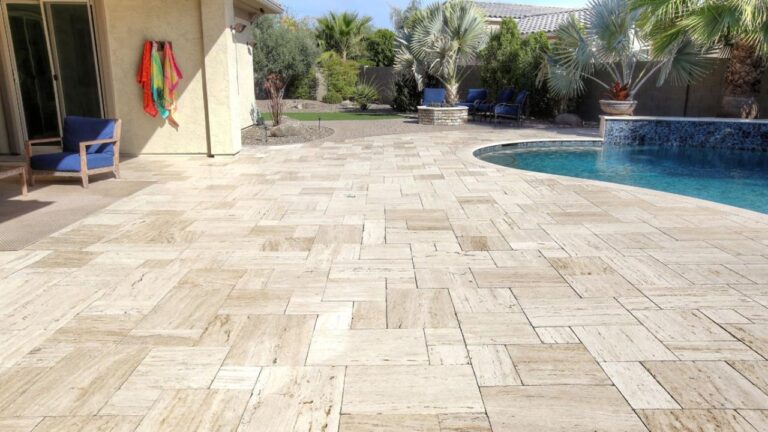 Travertine Idea and Pavers Designs Projects